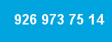 926 973 75 14 926 973 75 14